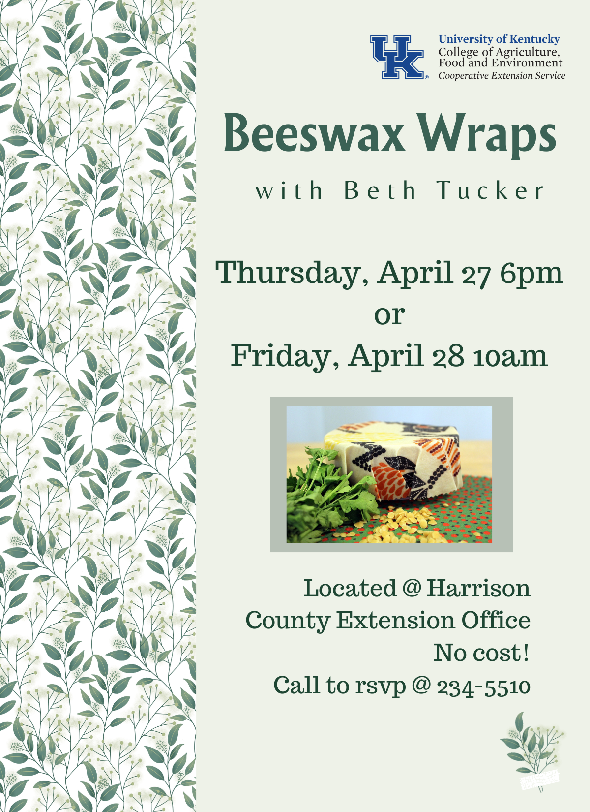 Beeswax Wraps