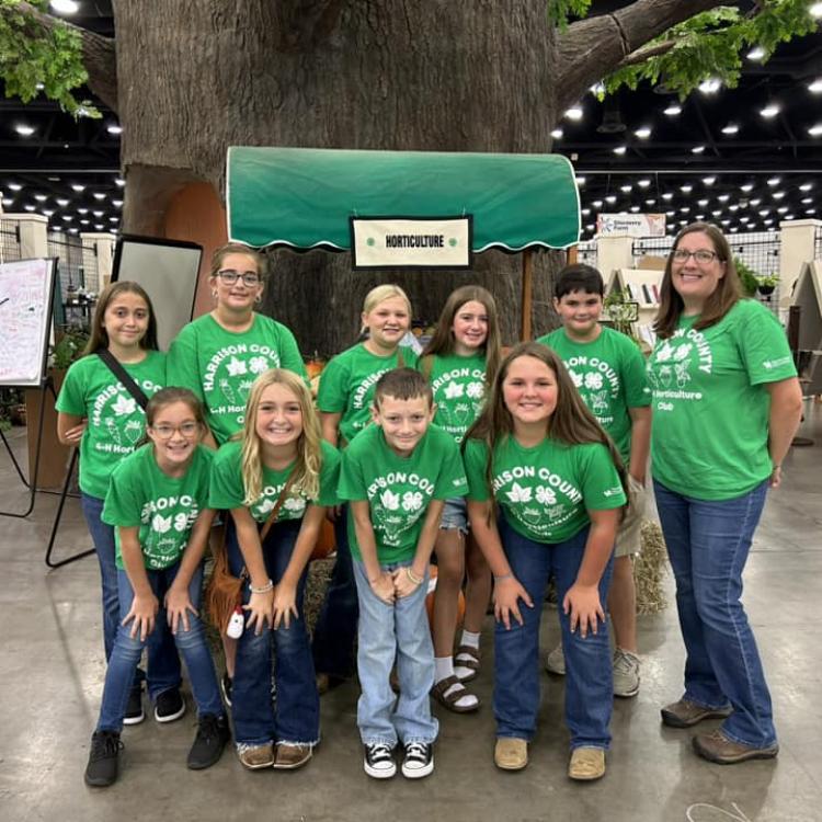  Hort club at State Fair 