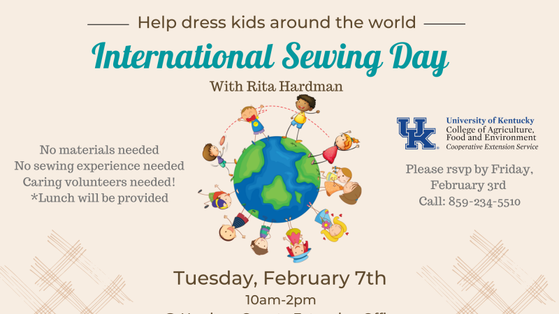 International Sewing Day